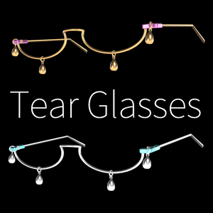 【VRC想定】ティアーグラス / Tear Glasses