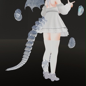 【VRC想定】アイスドラゴンセット / Ice Dragon Set 缩略图 10