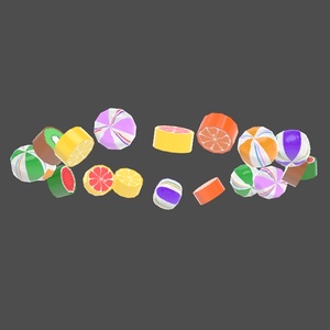 【VRC想定】飴玉アクセサリーセット / Candy Accessory Set 缩略图 7