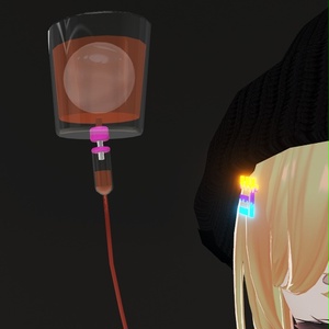 【VRC想定】ドリンク点滴セット / Drink Drip set 缩略图 10