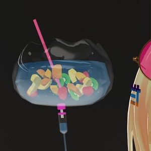 【VRC想定】ドリンク点滴セット / Drink Drip set 缩略图 11