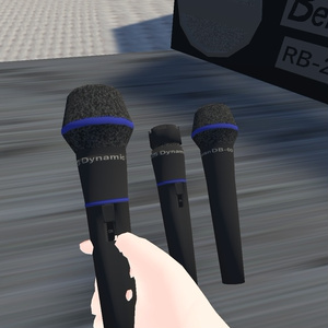 【VRChat向け】ダイナミックマイク Bergman DBシリーズ