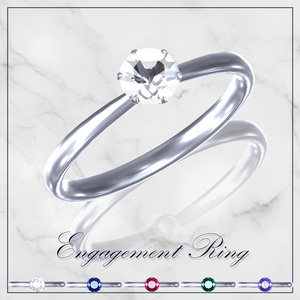 Engagement Ring (5 Colors) [For VRChat]