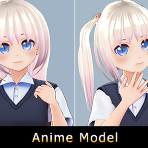 【Anime Character】Nana/Lulu (Unity 3D)
