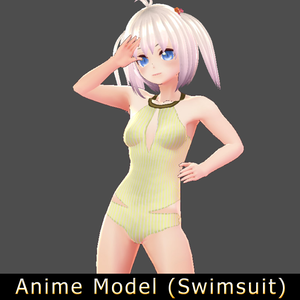 【Anime Character】Nana (Swimsuit/Unity 3D)