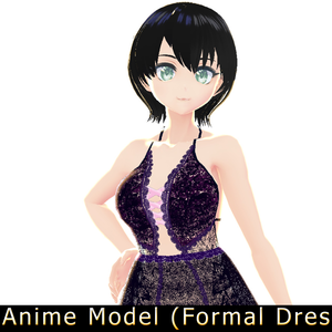 【Anime Character】Female003 (Unity 3D)