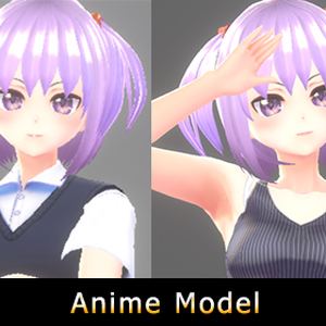 【Anime Character】Maya (Two Type/Unity 3D)