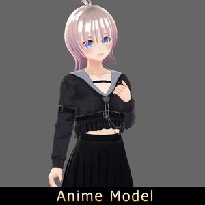 【Anime Character】Lulu (Unity 3D)