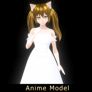 【Anime Character】Maple (Bride/Unity 3D)