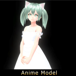 【Anime Character】Female009 (Bride/Unity 3D)