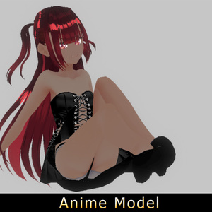 【Anime Character】Latifa (Free/Bustier/Unity 3D)