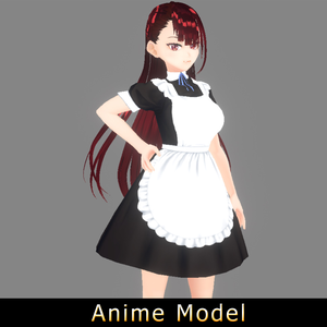 【Anime Character】Bloodthirsty (Maid/Unity 3D)