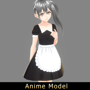 【Anime Character】Hina (Maid V1/Unity 3D)