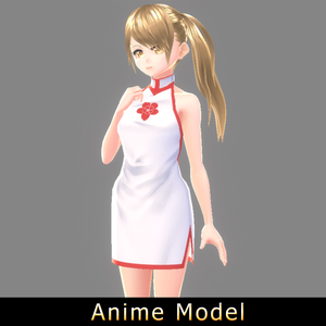 【Anime Character / alex94i60】Chloe (Cheongsam)