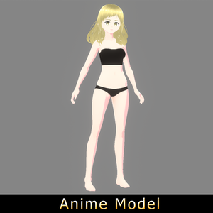 【Anime Character / alex94i60】Basic Female (V2)