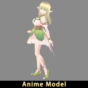 【Anime Character】Fairy (V2/Unity 3D)