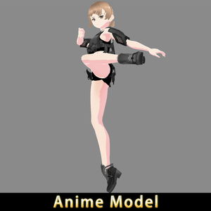 【Anime Character】Armor Female (V2/Unity 3D)