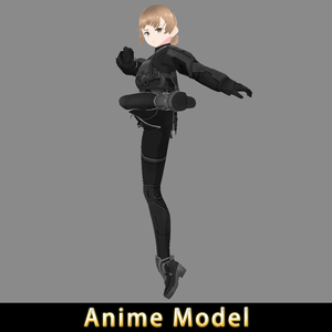 【Anime Character】Armor Female (V3/Unity 3D)