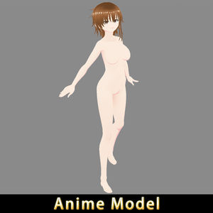 【Anime Character】Original Female (V3/Unity 3D)