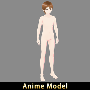 【Anime Character】Original Male (V1/Unity 3D)
