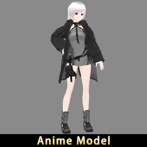 【Anime Character】Agent Female (V1/Unity 3D)