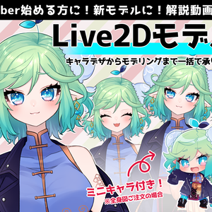 Live2Dモデリング※ご購入前に相談要