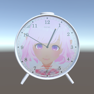 アナログ置き時計 Unity Project