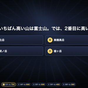 クイズ大会アプリ QUIZ NIGHT【無料デモ版】番組風クイズ大会をそのまま体験