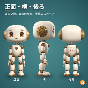 【無料・VRChat】こまめ / Komame — 小さなロボットアバター【PC版】 缩略图 2