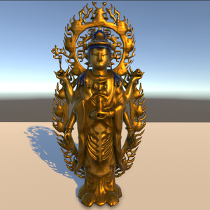 【VRChat対応】仏像2 