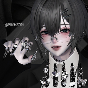 【VRC想定/50アバター対応】【MA対応】 🧸 Bearily Nail 👼 缩略图 14
