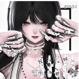 【VRC想定/50アバター対応】【MA対応】 🧸 Bearily Nail 👼 缩略图 4