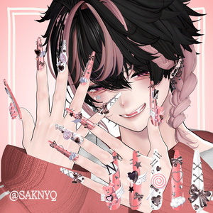【VRC想定/50アバター対応】【MA対応】 🧸 Bearily Nail 👼 缩略图 7