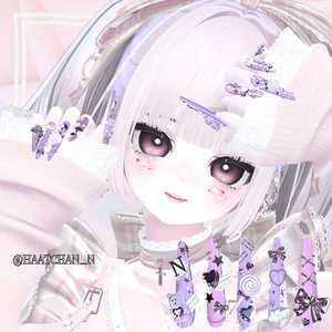 【VRC想定/50アバター対応】【MA対応】 🧸 Bearily Nail 👼 缩略图 9