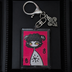 Original artwork keychain