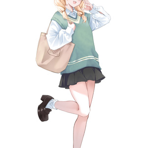 12月以降発送【非公式】風真いろはちゃんジップ無しパーカー