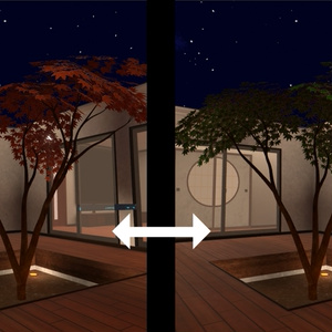 【VRChat向けWorld】和MODERN HOUSE【VCC対応】 缩略图 15