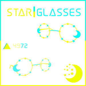 「3Dモデル」(FREE!)Star Glasses スターグラス (1.00)