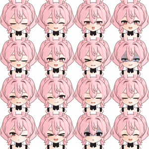 【オリジナル3Dモデル】コニー・バニー【もちどーる共通素体】 缩略图 3