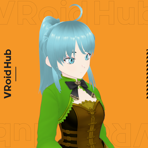 【オリジナル3Dキャラクター】coo