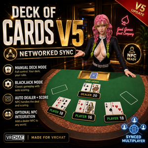 VRChat Deck of Cards
