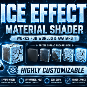 VRChat Freeze Effect Material | Avatar & Worlds