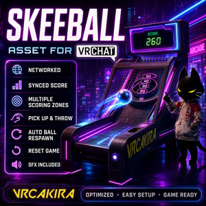VRChat Skeeball Asset