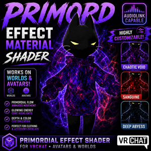Primordial Effect Material Shader | Avatar & Worlds