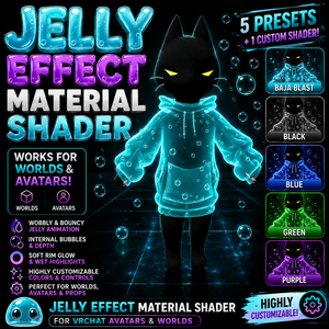 VRChat Jelly Effect Material Shader | Avatars & Worlds