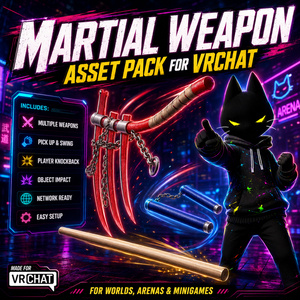 VRChat Martial Weapon World Assets