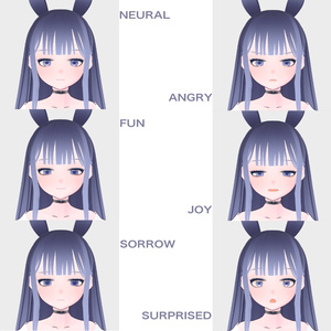 【vrm/vroid hair】Rabbit girl【vroidsutudio製】 缩略图 5