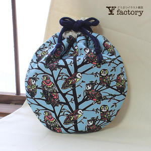 まるい‬‬巾着ポーチ