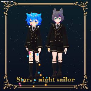 【サマーセール中！✨】11アバター対応【Starry Night Sailor-スターリーナイトセーラー-】 缩略图 26