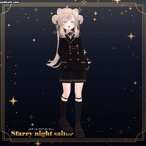 【サマーセール中！✨】11アバター対応【Starry Night Sailor-スターリーナイトセーラー-】 缩略图 23